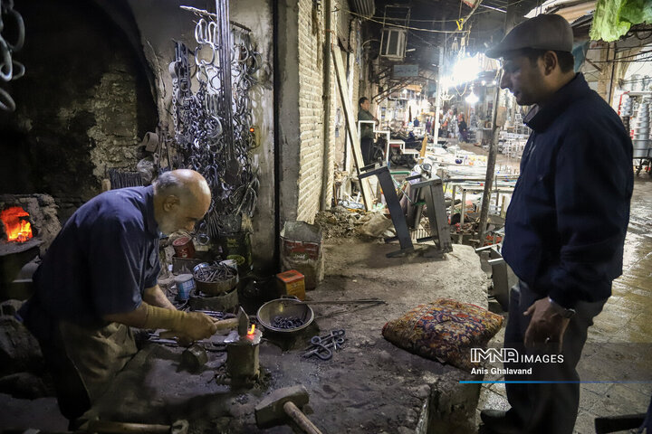 آخرین صدای چکش در بازار قدیم دزفول