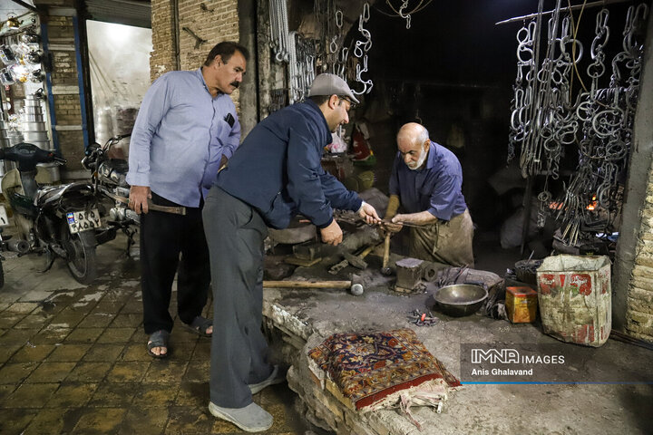 آخرین صدای چکش در بازار قدیم دزفول