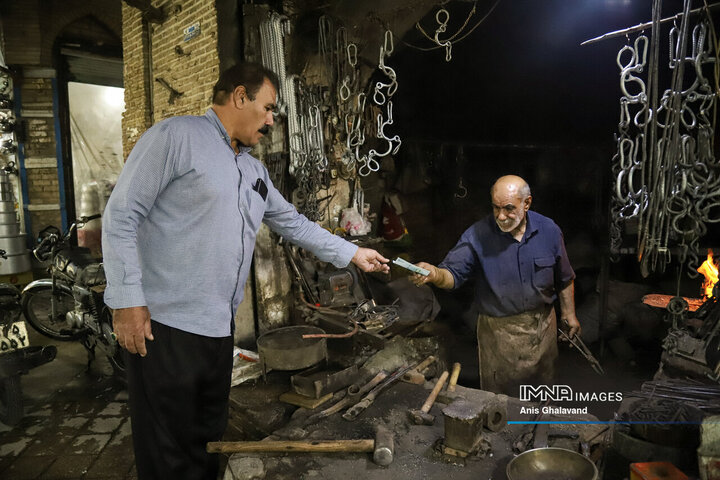 آخرین صدای چکش در بازار قدیم دزفول