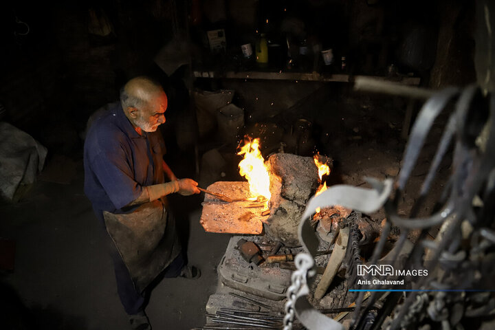 آخرین صدای چکش در بازار قدیم دزفول