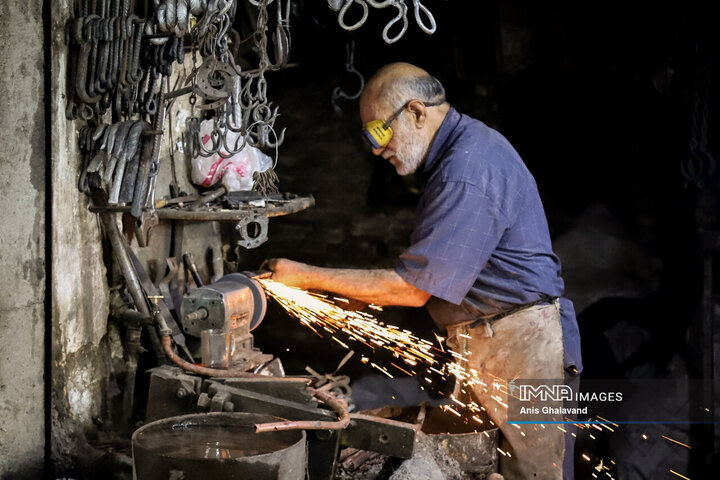 آخرین صدای چکش در بازار قدیم دزفول