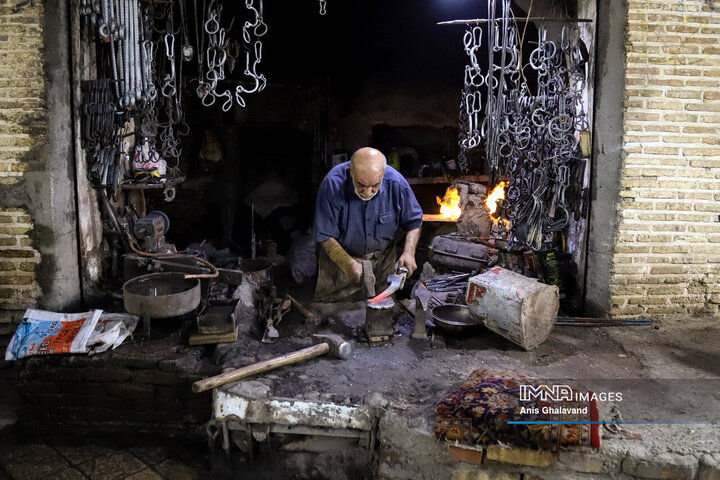 آخرین صدای چکش در بازار قدیم دزفول