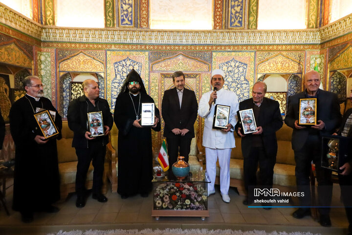 دیدار استاندار و نمایندگان ادیان توحیدی اصفهان