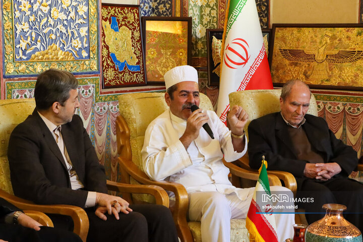 دیدار استاندار و نمایندگان ادیان توحیدی اصفهان