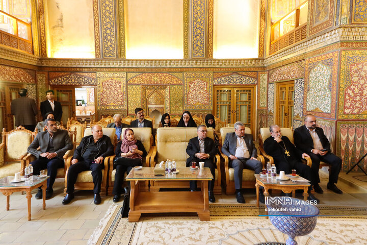 دیدار استاندار و نمایندگان ادیان توحیدی اصفهان