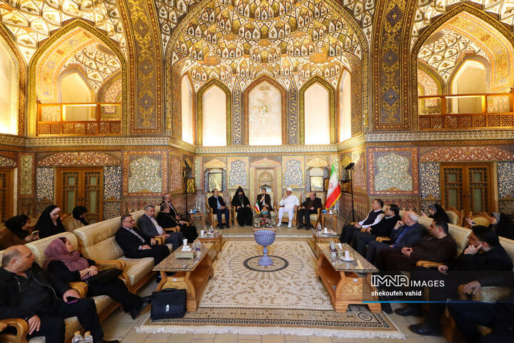 دیدار استاندار و نمایندگان ادیان توحیدی اصفهان