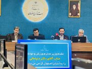 افتتاح ۸ پروژه زیرساختی ورزشی و خانه جوان در شهرستان‌های استان اصفهان