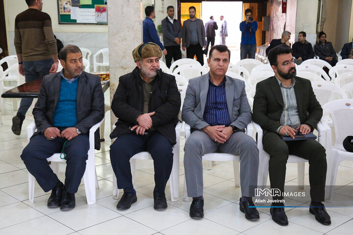 جشن پیروزی انقلاب در مرکز توانبخشی جانبازان شهید مطهری اصفهان