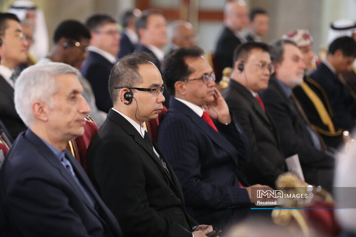 مراسم سالگرد پیروزی انقلاب اسلامی با حضور سفرا و مسئولان نمایندگی‌های بین المللی مقیم ایران