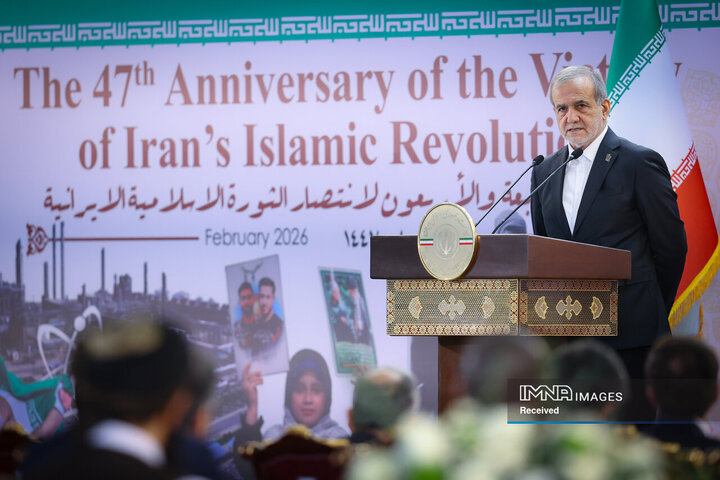 مراسم سالگرد پیروزی انقلاب اسلامی با حضور سفرا و مسئولان نمایندگی‌های بین المللی مقیم ایران