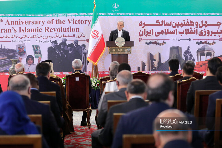 مراسم سالگرد پیروزی انقلاب اسلامی با حضور سفرا و مسئولان نمایندگی‌های بین المللی مقیم ایران