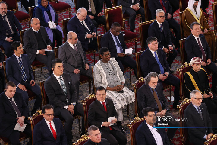 مراسم سالگرد پیروزی انقلاب اسلامی با حضور سفرا و مسئولان نمایندگی‌های بین المللی مقیم ایران