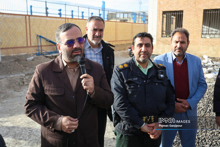 بازدید معتمدین منطقه 14 شهرداری اصفهان از پروژه‌های منطقه