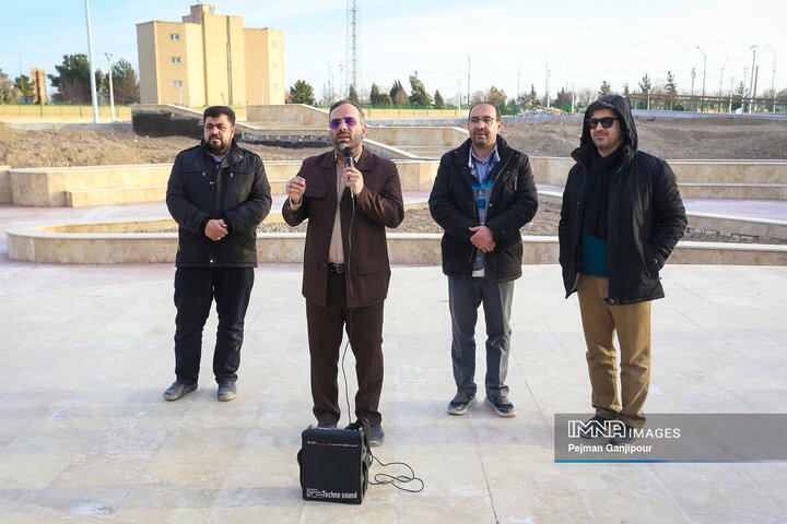 بازدید معتمدین منطقه 14 شهرداری اصفهان از پروژه‌های منطقه
