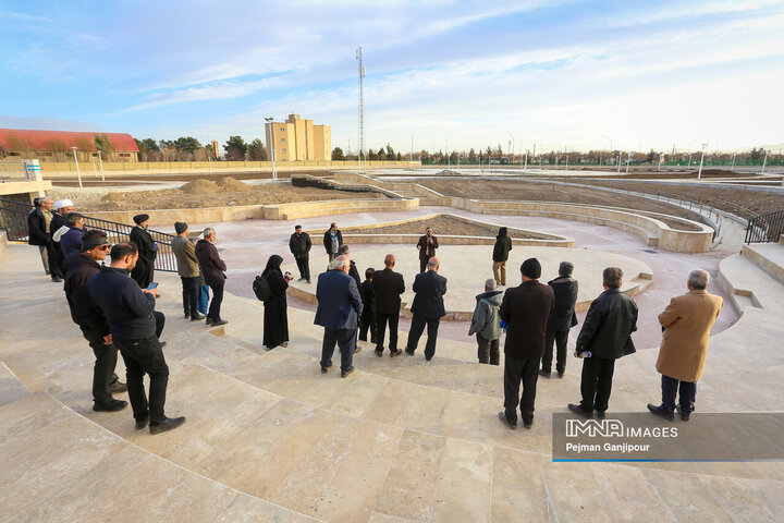 بازدید معتمدین منطقه 14 شهرداری اصفهان از پروژه‌های منطقه