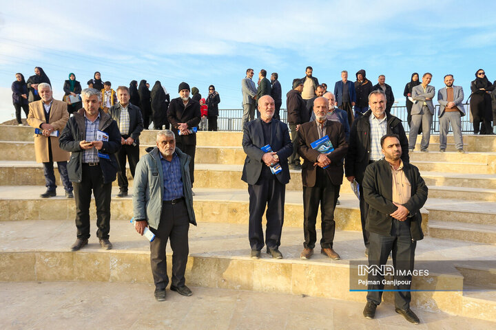 بازدید معتمدین منطقه 14 شهرداری اصفهان از پروژه‌های منطقه
