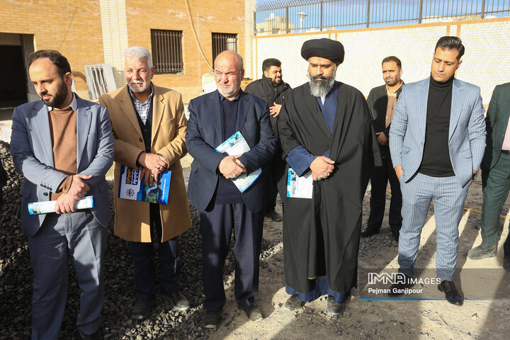 بازدید معتمدین منطقه 14 شهرداری اصفهان از پروژه‌های منطقه