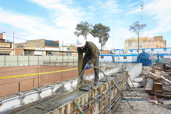 بازدید معتمدین منطقه 14 شهرداری اصفهان از پروژه‌های منطقه