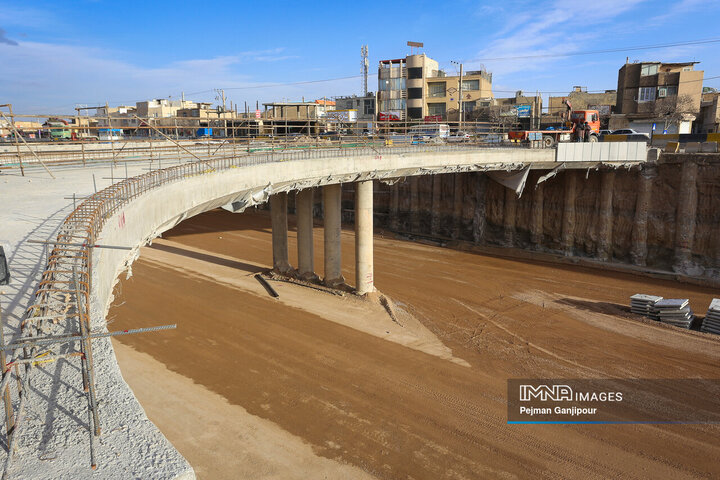 بازدید معتمدین منطقه 14 شهرداری اصفهان از پروژه‌های منطقه