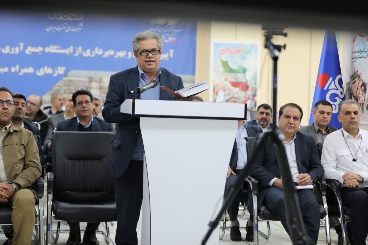 افتتاح طرح ۱۲۵ میلیون یورویی جمعآوری و تقویت فشار گازهای همراه دهلران