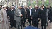 تجدید میثاق وزیر و کارکنان وزارت نیرو با آرمان‌های بنیانگذار انقلاب اسلامی