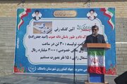 افتتاح و کلنگ‌زنی ۱۶ پروژه عمرانی و خدماتی در باغملک همزمان با دهه فجر