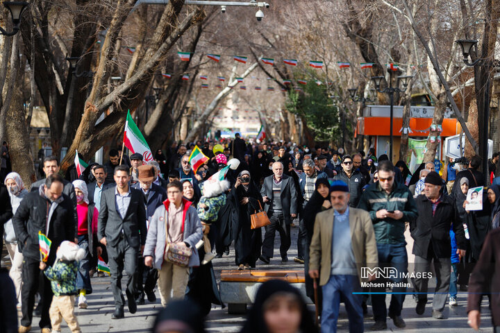 راهپیمایی یوم‌الله ۲۲ بهمن در اصفهان