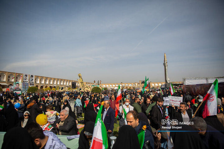 راهپیمایی یوم‌الله ۲۲ بهمن در اصفهان