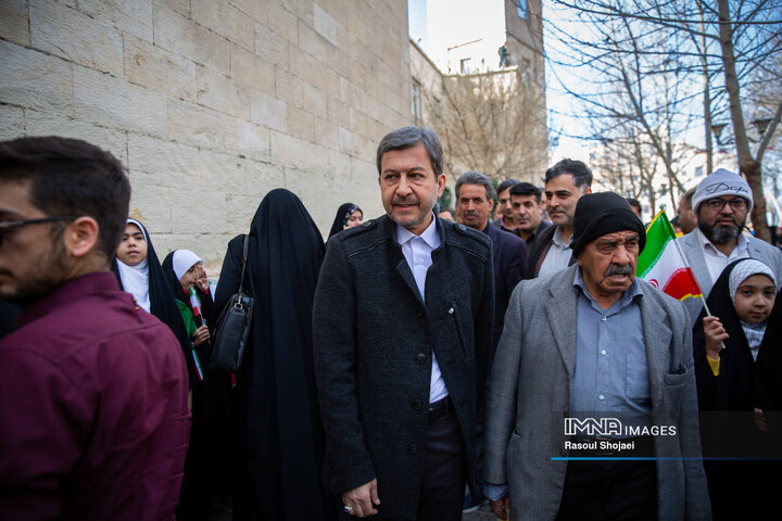 راهپیمایی یوم‌الله ۲۲ بهمن در اصفهان