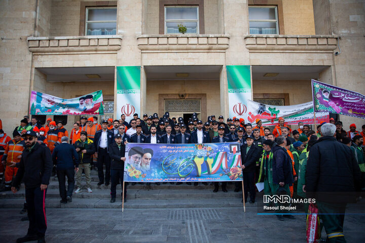 راهپیمایی یوم‌الله ۲۲ بهمن در اصفهان