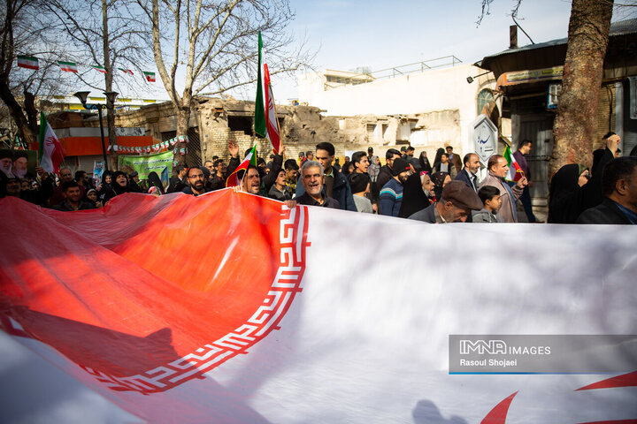 راهپیمایی یوم‌الله ۲۲ بهمن در اصفهان