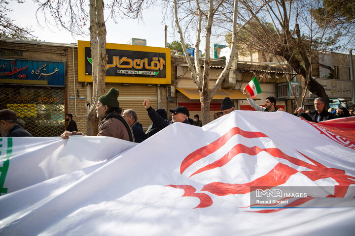 راهپیمایی یوم‌الله ۲۲ بهمن در اصفهان