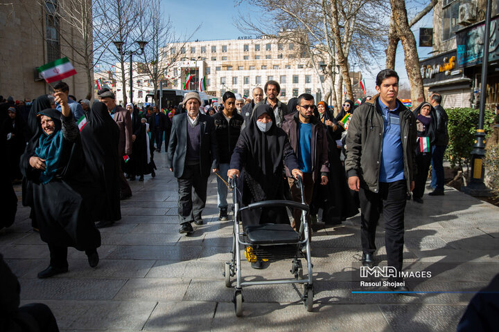راهپیمایی یوم‌الله ۲۲ بهمن در اصفهان