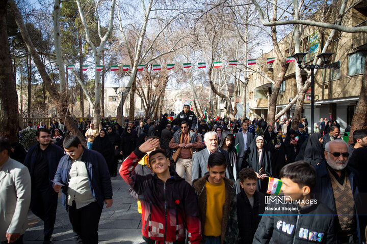 راهپیمایی یوم‌الله ۲۲ بهمن در اصفهان