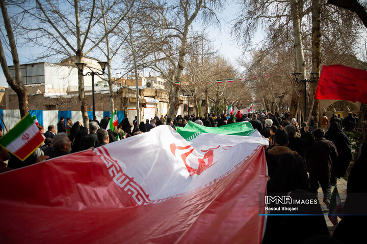 راهپیمایی یوم‌الله ۲۲ بهمن در اصفهان