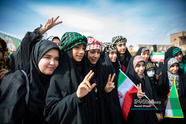 راهپیمایی یوم‌الله ۲۲ بهمن در اصفهان