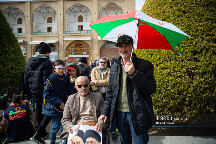 راهپیمایی یوم‌الله ۲۲ بهمن در اصفهان