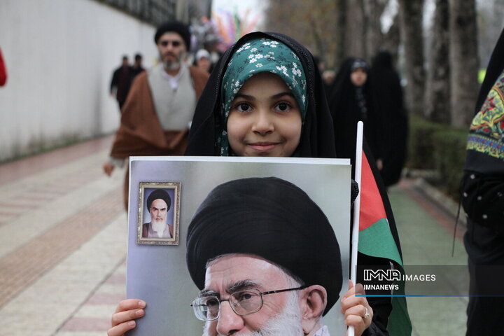 راهپیمایی یوم الله 22 بهمن در آمل