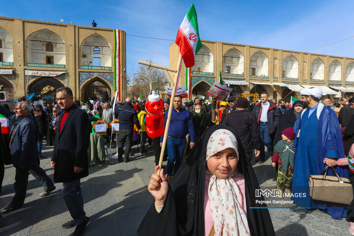 راهپیمایی یوم‌الله ۲۲ بهمن در اصفهان - 2