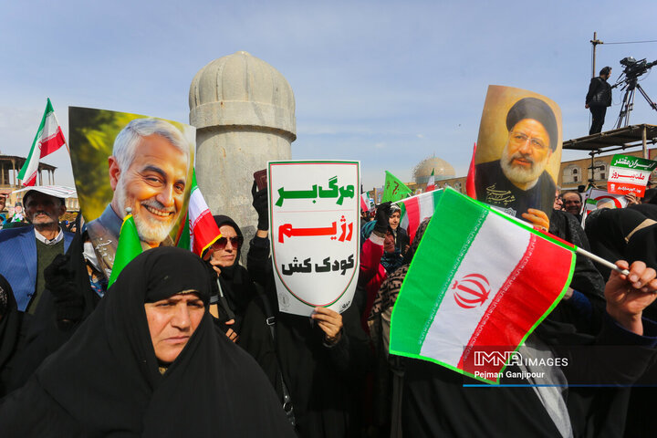 راهپیمایی یوم‌الله ۲۲ بهمن در اصفهان - 2