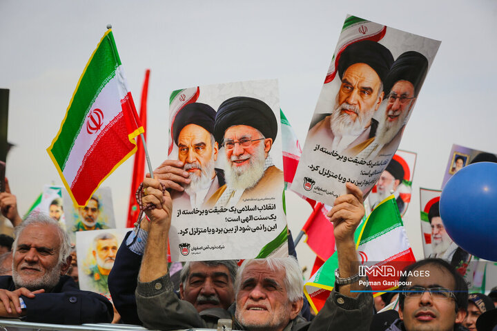 راهپیمایی یوم‌الله ۲۲ بهمن در اصفهان - 2