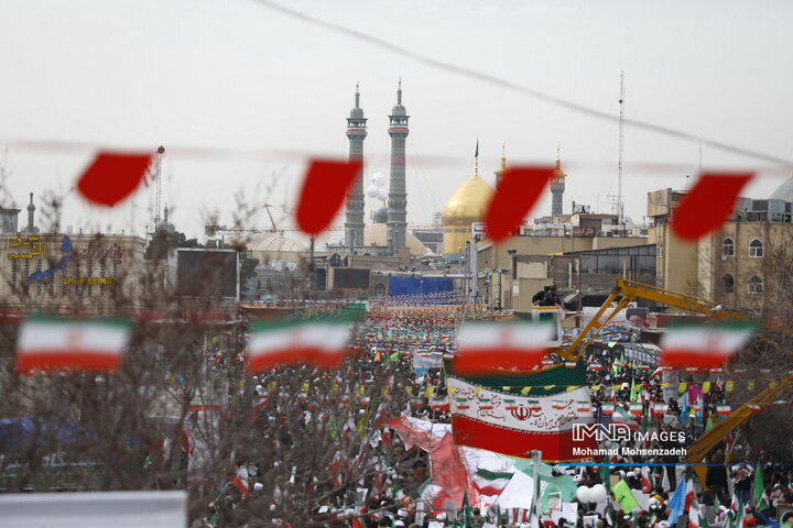 راهپیمایی یوم الله 22 بهمن در قم