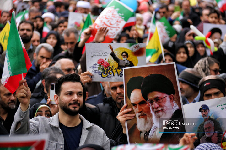 راهپیمایی یوم الله 22 بهمن در کرمانشاه