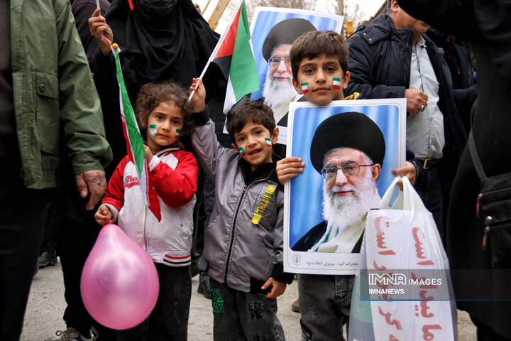 راهپیمایی یوم الله 22 بهمن در کرمانشاه