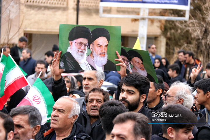 راهپیمایی یوم الله 22 بهمن در کرمانشاه