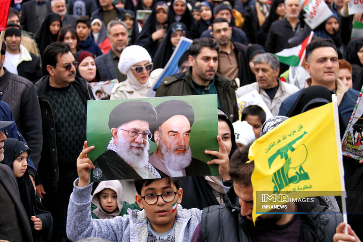 راهپیمایی یوم الله 22 بهمن در کرمانشاه