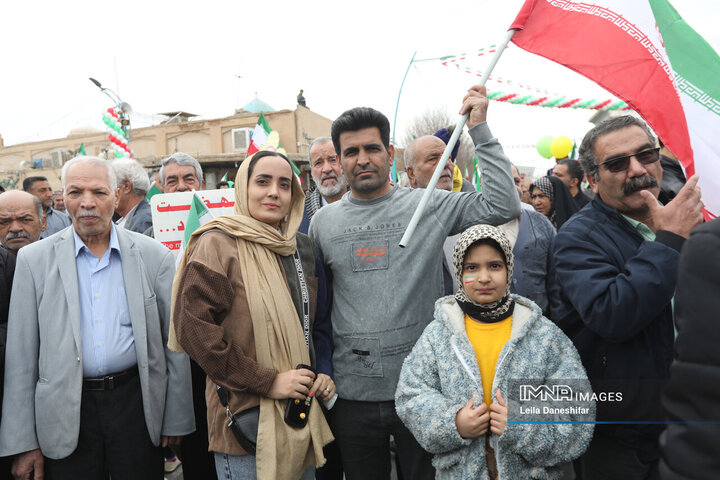 راهپیمایی یوم الله 22 بهمن در یزد