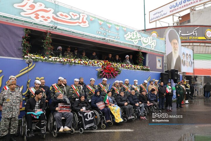 راهپیمایی یوم الله 22 بهمن در تبریز