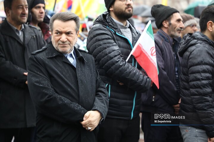 راهپیمایی یوم الله 22 بهمن در تبریز