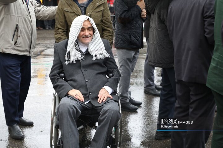 راهپیمایی یوم الله 22 بهمن در تبریز